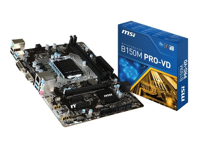 MSI B150M PRO-VD - motherboard - micro ATX - LGA1151 Socket - B150