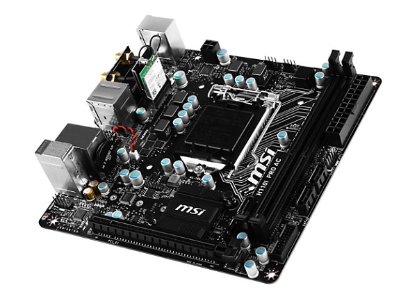 MSI H110I PRO AC - motherboard - mini ITX - LGA1151 Socket - H110