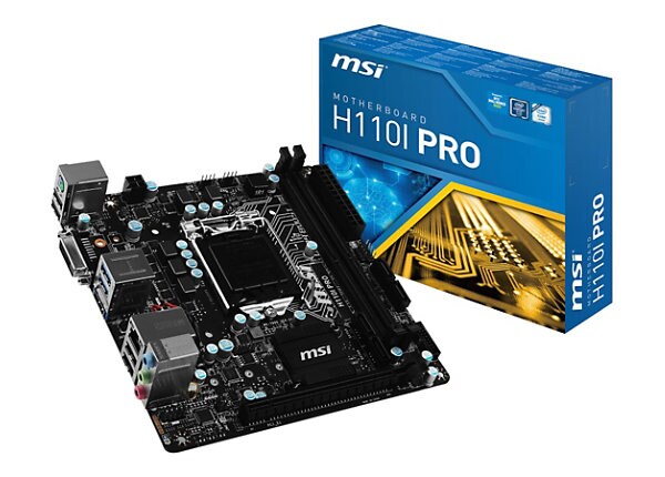 MSI H110I PRO - motherboard - mini ITX - LGA1151 Socket - H110