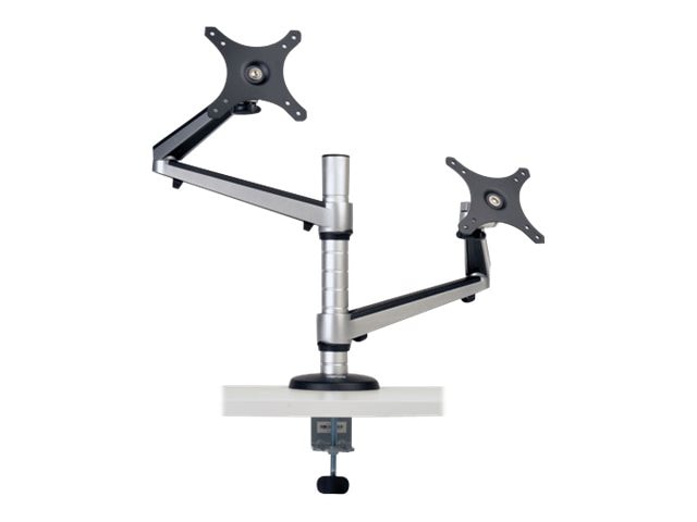 Tripp Lite Dual Display Desk Mount Monitor Arm Swivel 12" to 27" EA mounting kit - full-motion - for 2 LCD displays -