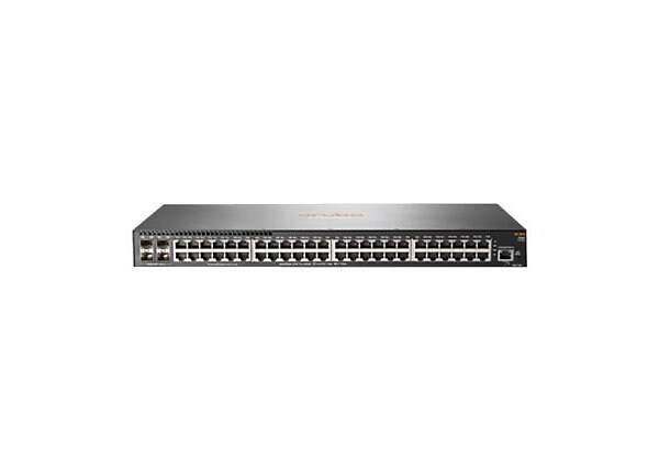 HPE Aruba 2540 48G PoE+ 4SFP+ - switch - 48 ports - managed - rack-mountable