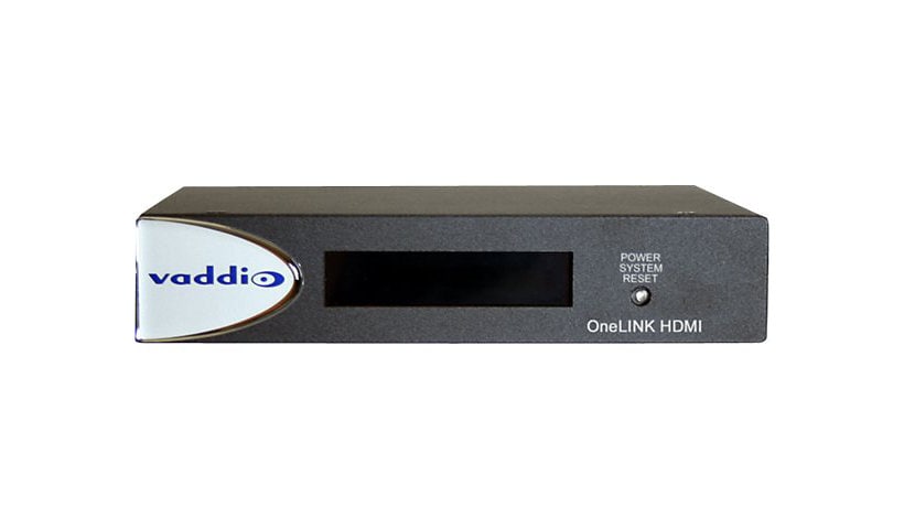 Vaddio OneLINK HDMI Camera Extension - For HDBaseT Conference Cameras - Video and Power Extender