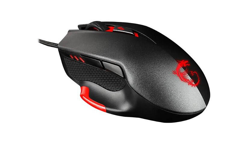 MSI INTERCEPTOR DS300 GAMING - mouse - USB - black