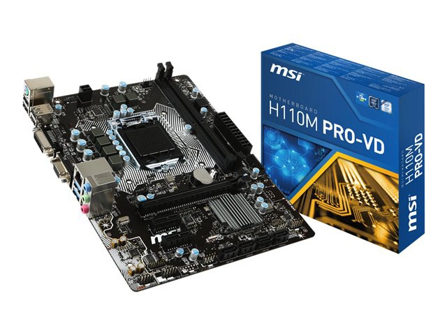 MSI H110M PRO-VD - motherboard - micro ATX - LGA1151 Socket - H110