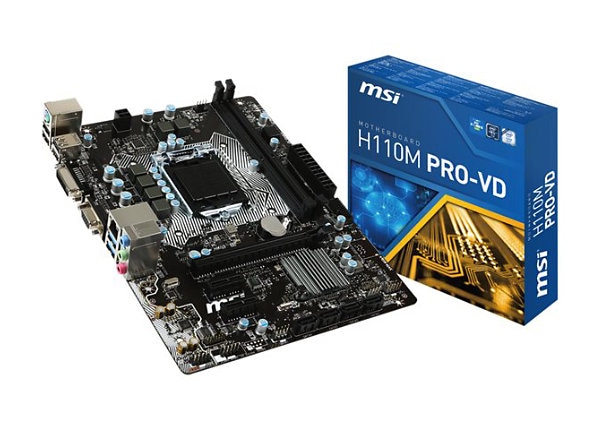 MSI H110M PRO-VD - motherboard - micro ATX - LGA1151 Socket - H110