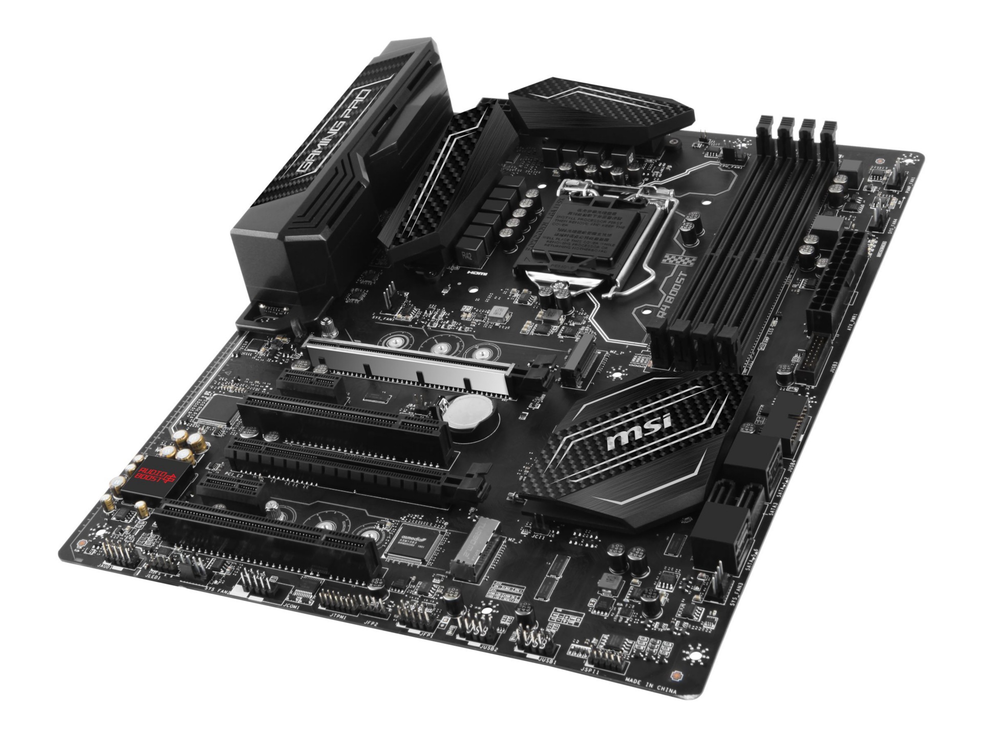 MSI H270 GAMING PRO CARBON - motherboard - ATX - LGA1151 Socket - H270