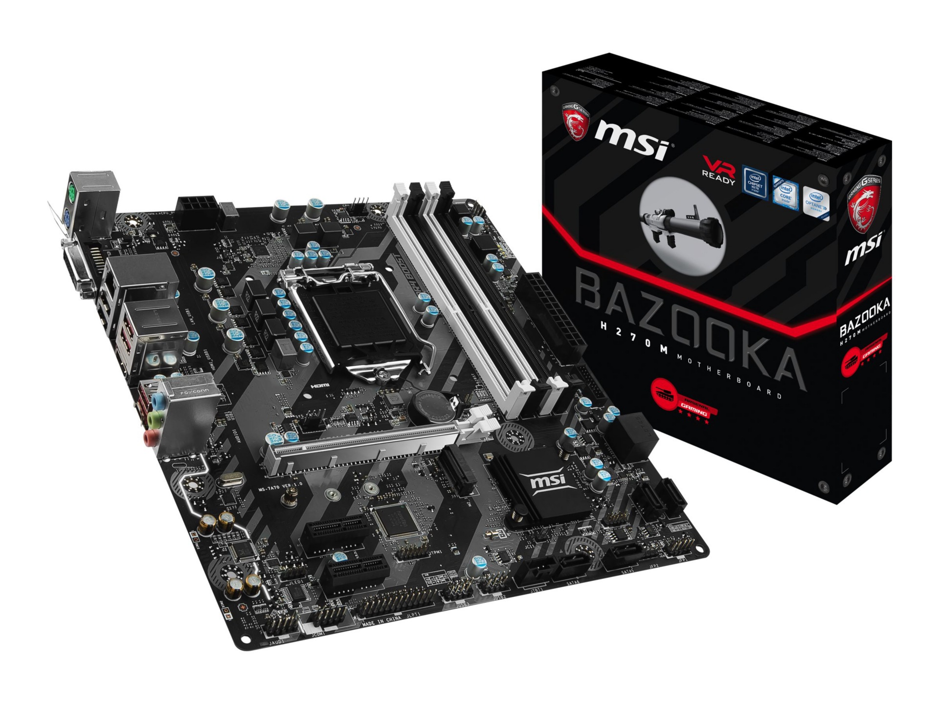 MSI H270M BAZOOKA - motherboard - micro ATX - LGA1151 Socket - H270