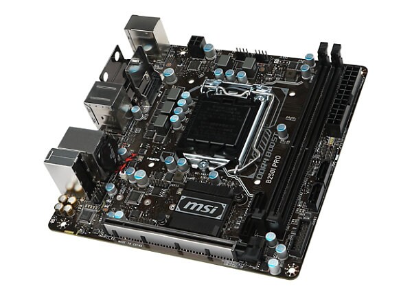MSI B250I PRO - motherboard - mini ITX - LGA1151 Socket - B250