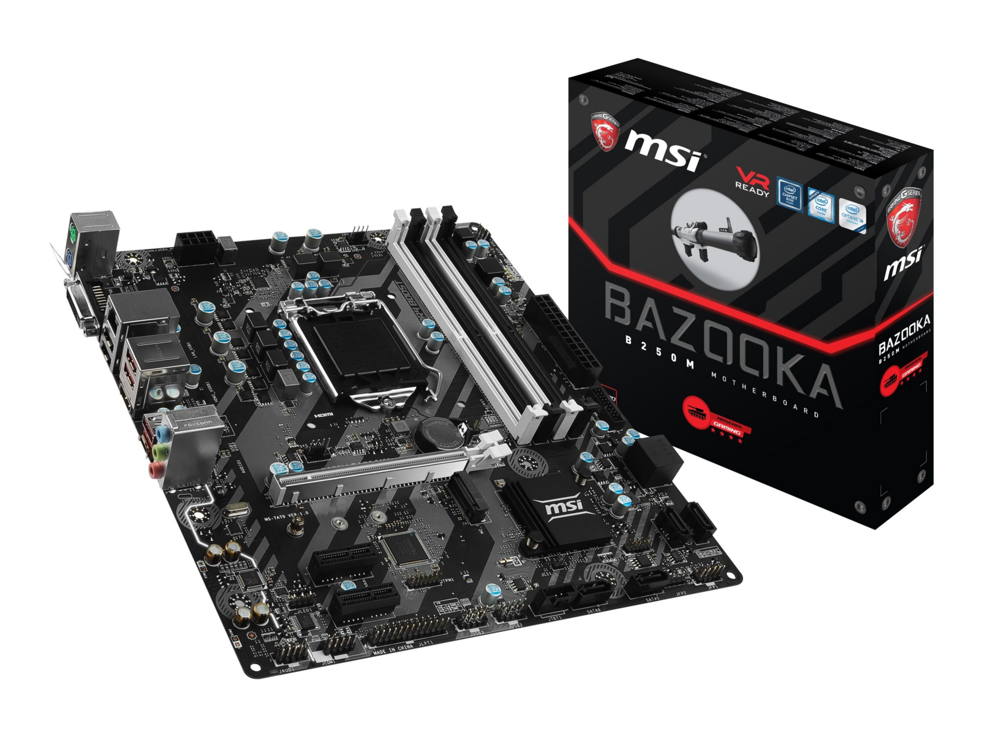 MSI B250M BAZOOKA - motherboard - micro ATX - LGA1151 Socket - B250