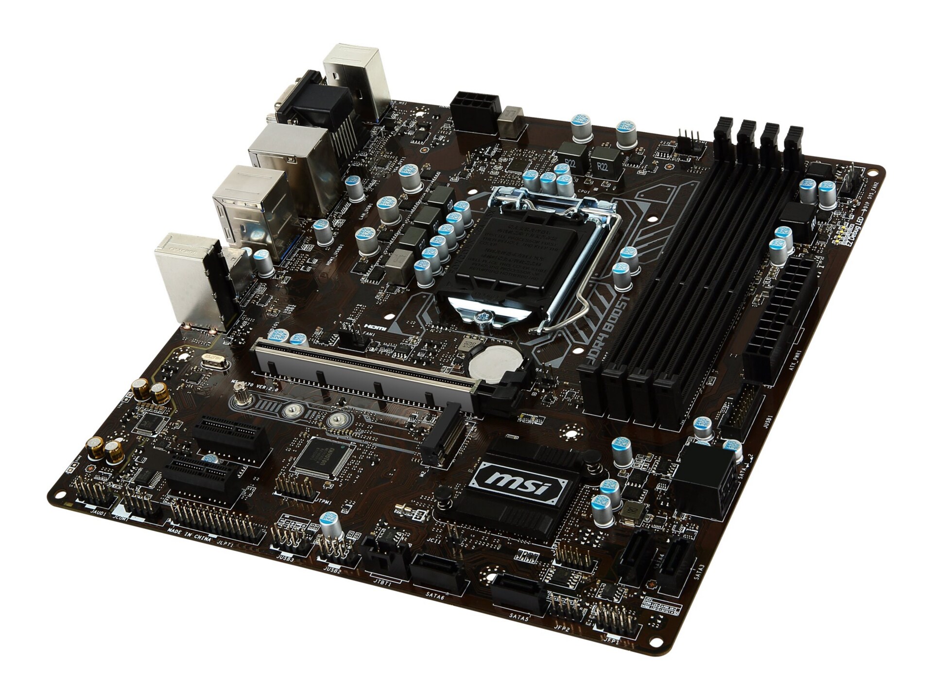 MSI B250M PRO-VDH - motherboard - micro ATX - LGA1151 Socket - B250