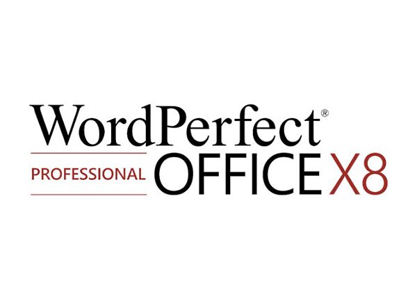 WordPerfect Office X8 Professional Edition - upgrade license - 1 user
