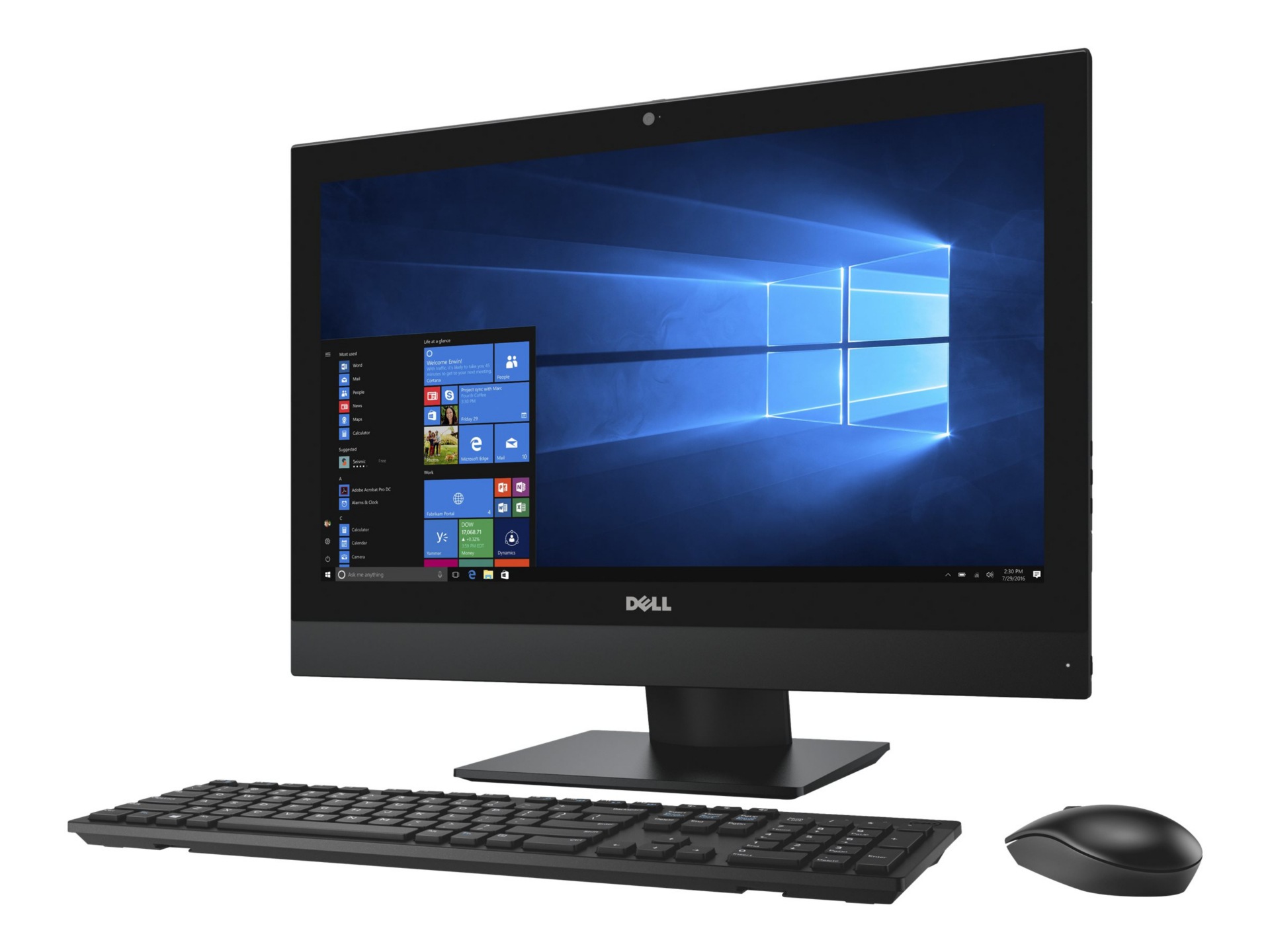 Dell OptiPlex 5250 - All-in-one - I5-7500 500GB 8GB TCH W10P
