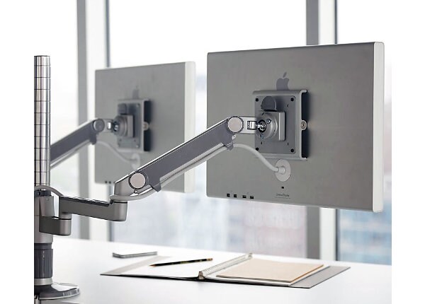Humanscale M/Flex M2 Monitor Arm with Dual Display Support