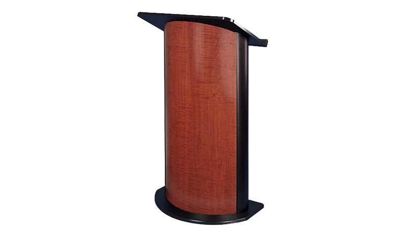 AmpliVox Curved Sippling Seattle Java - lectern
