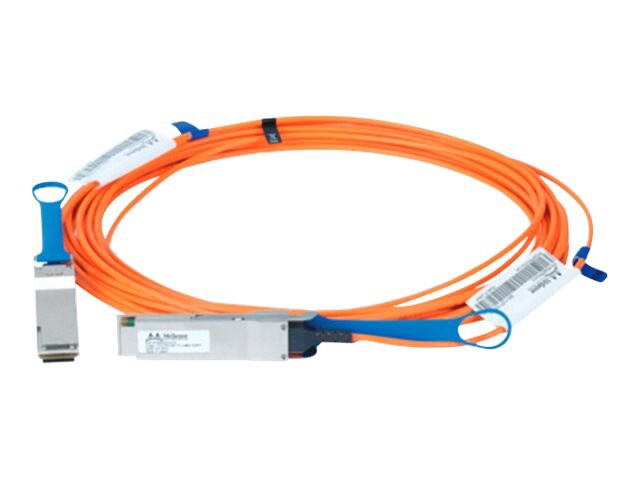 Mellanox LinkX 100Gb/s VCSEL-Based Active Optical Cables - InfiniBand cable - 10 m