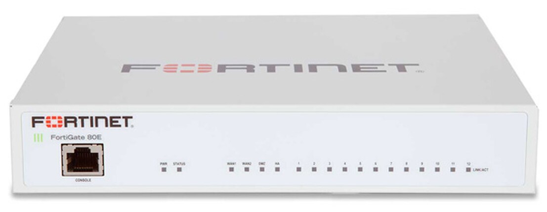 Fortinet FortiGate 80E Hardware Plus 1 Yr. 8x5 FortiCare and FortiGuard UTM