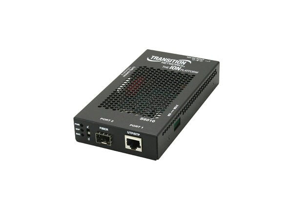 Transition S6010 Series T1/E1 to Fiber Network Interface Device - short-haul modem