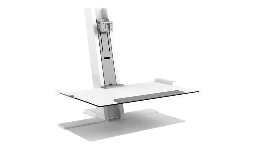 Humanscale QuickStand - mounting kit - for LCD display / keyboard - white