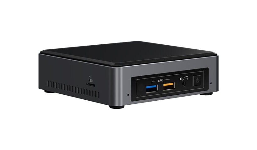 Intel Next Unit of Computing Kit NUC7I3BNK - mini PC - Core i3 7100U 2.4 GH