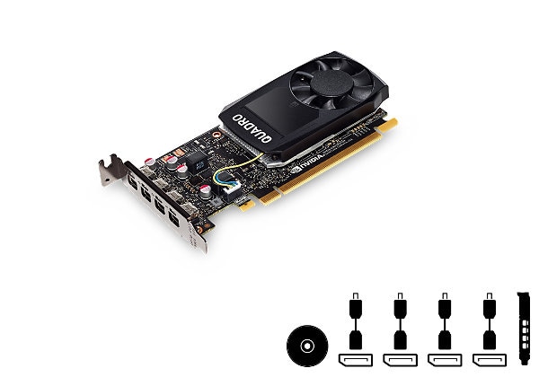 PNY NVIDIA QUADRO P1000 4GB GDDR5