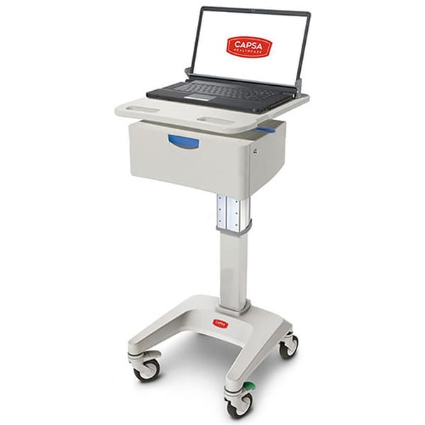 Capsa LX5 Non-Powered Laptop Cart with One 6" Drawer