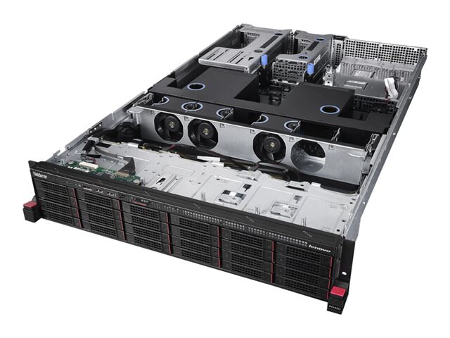 Lenovo ThinkServer RD450 - rack-mountable - Xeon E5-2630V4 2.2 GHz - 16 GB - 0 GB