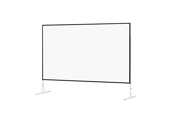 Da-Lite Fast-Fold Deluxe Screen System Wide Format - projection screen - 123 in (122.8 in)