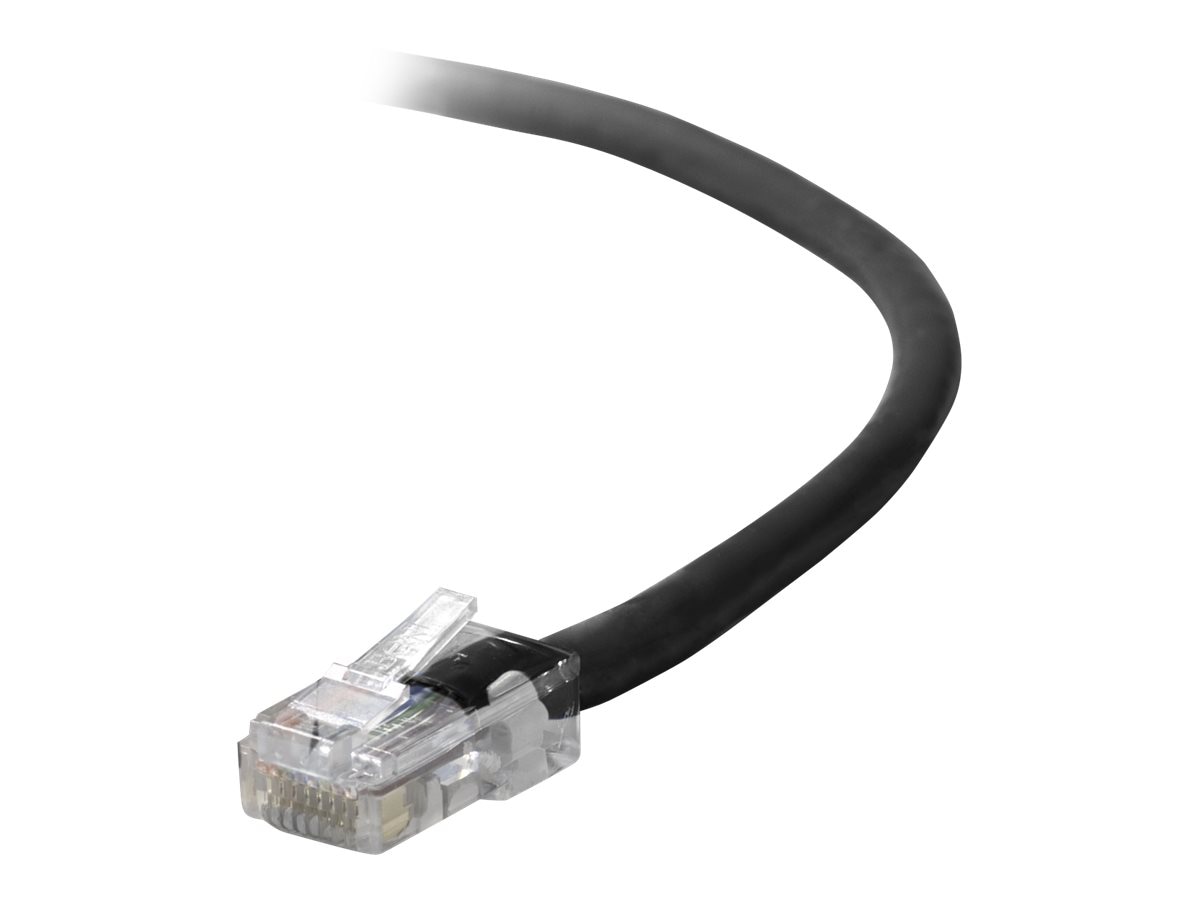 Belkin patch cable - 15 ft - black