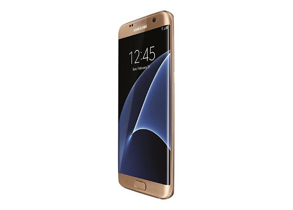 Samsung Galaxy S7 edge - SM-G935U - gold - 4G HSPA+ - 32 GB - CDMA / GSM - smartphone