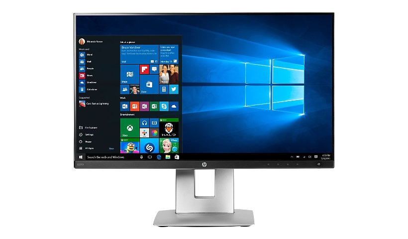 HP EliteDisplay E230t - LED monitor - Full HD (1080p) - 23"- Without stand