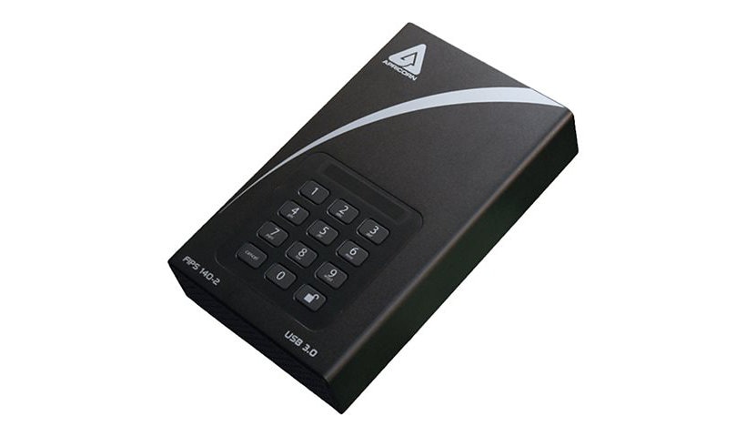 Apricorn Aegis Padlock DT ADT-3PL256F-10TB - hard drive - 10 TB - USB 3.0