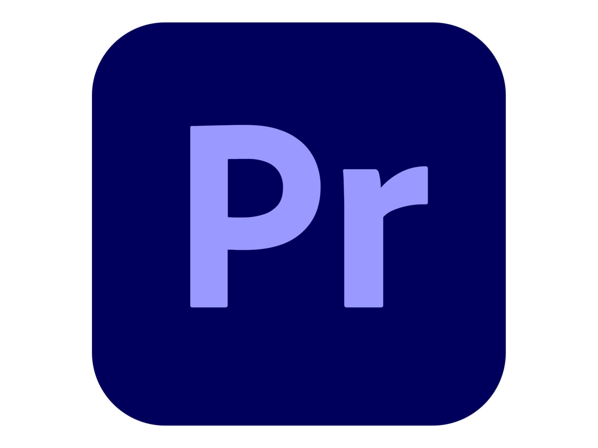 Adobe Premiere Pro CC for teams - Subscription New (1 month) - 1 named user