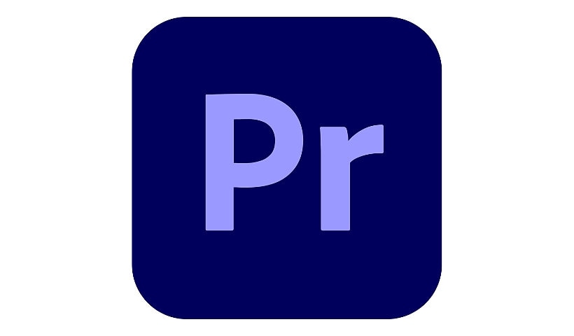 Adobe Premiere Pro CC for teams - Subscription New (8 months) - 1 named user