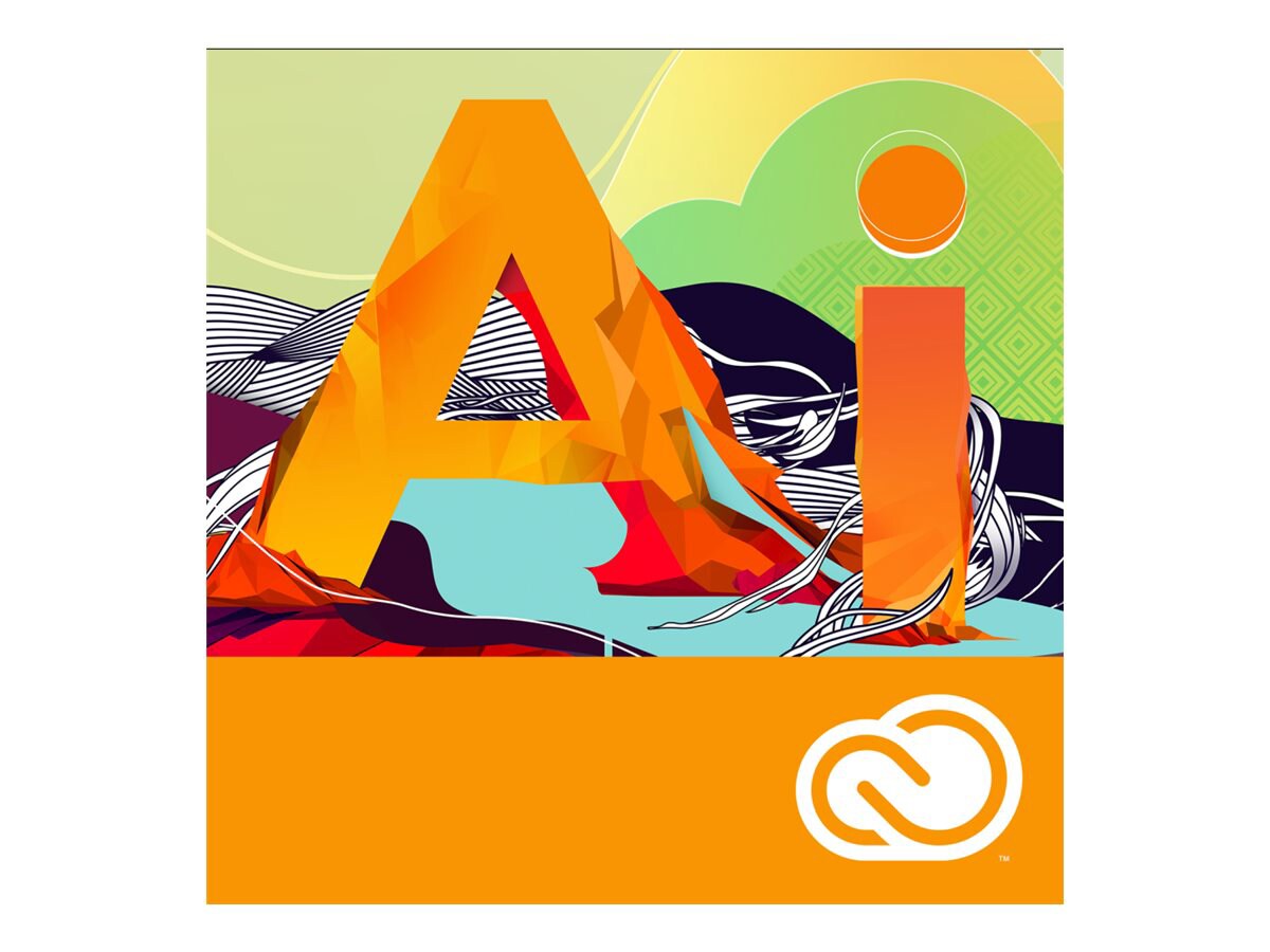 Adobe Illustrator CC for teams - Team Licensing Subscription New (43 months) - 1 device