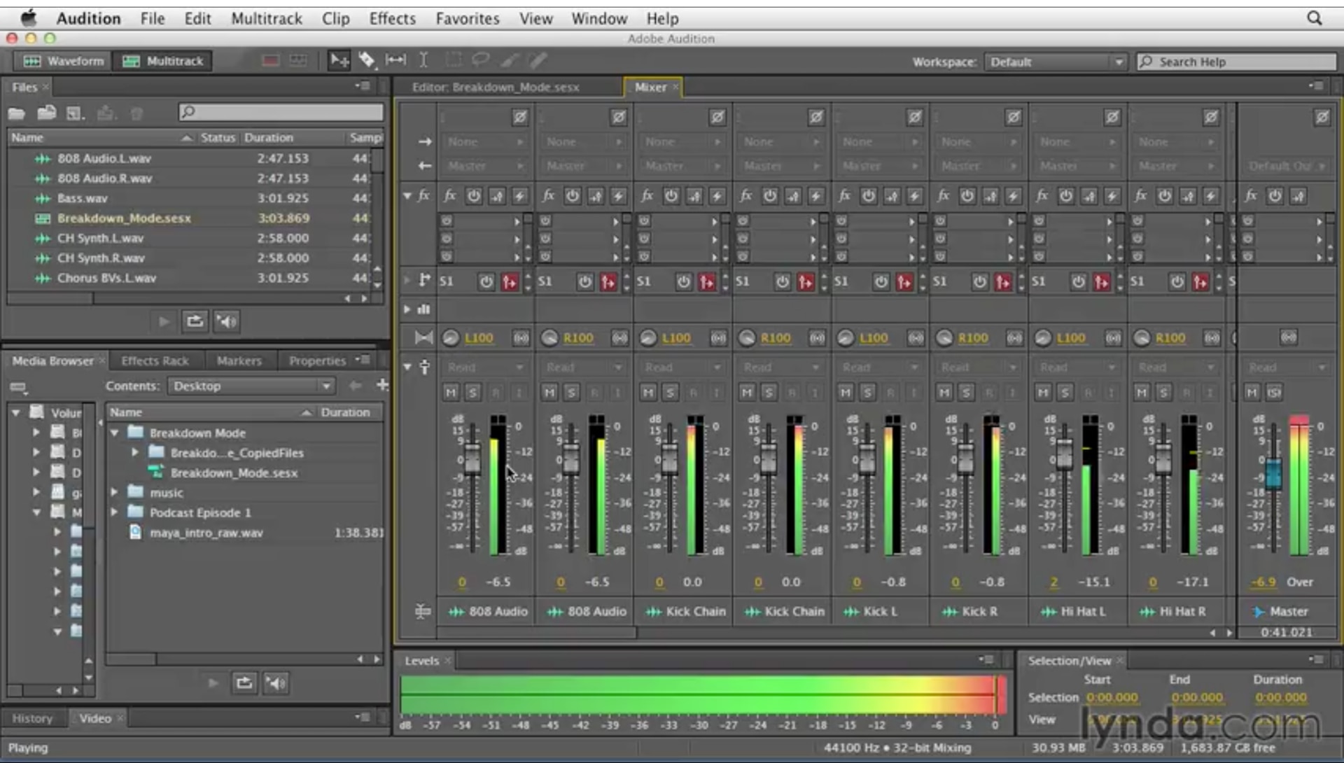Thumbnail 4 of 4 for Adobe Audition CC for teams - Subscription New (8 months) - 1 named user