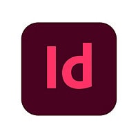 Adobe InDesign CC for teams - Subscription New (1 month) - 1 named user