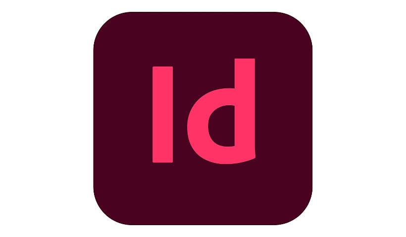 Adobe InDesign CC for Enterprise - Subscription New (17 months) - 1 named u
