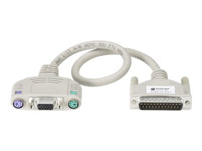 Black Box 20-ft. (6.0-m) Standard PC (PS/2) ServSwitch to KVM Cable