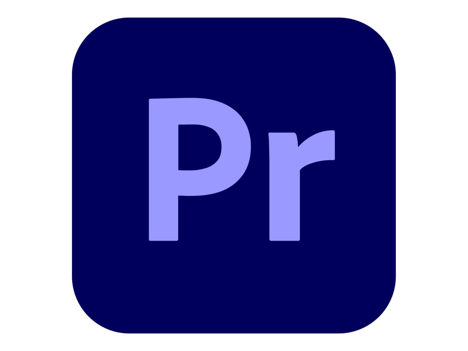 Adobe Premiere Pro CC for Enterprise - Subscription New (4 months) - 1 name