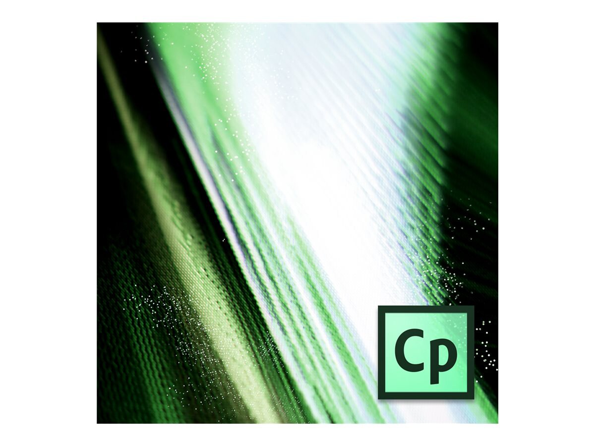 Adobe Captivate for Teams - Team Licensing Subscription New (25 months) - 1 named user