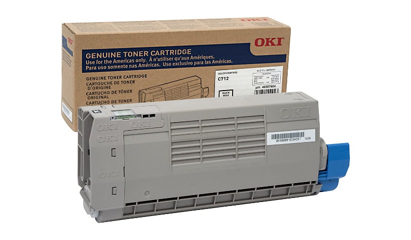 OKI - black - original - toner cartridge