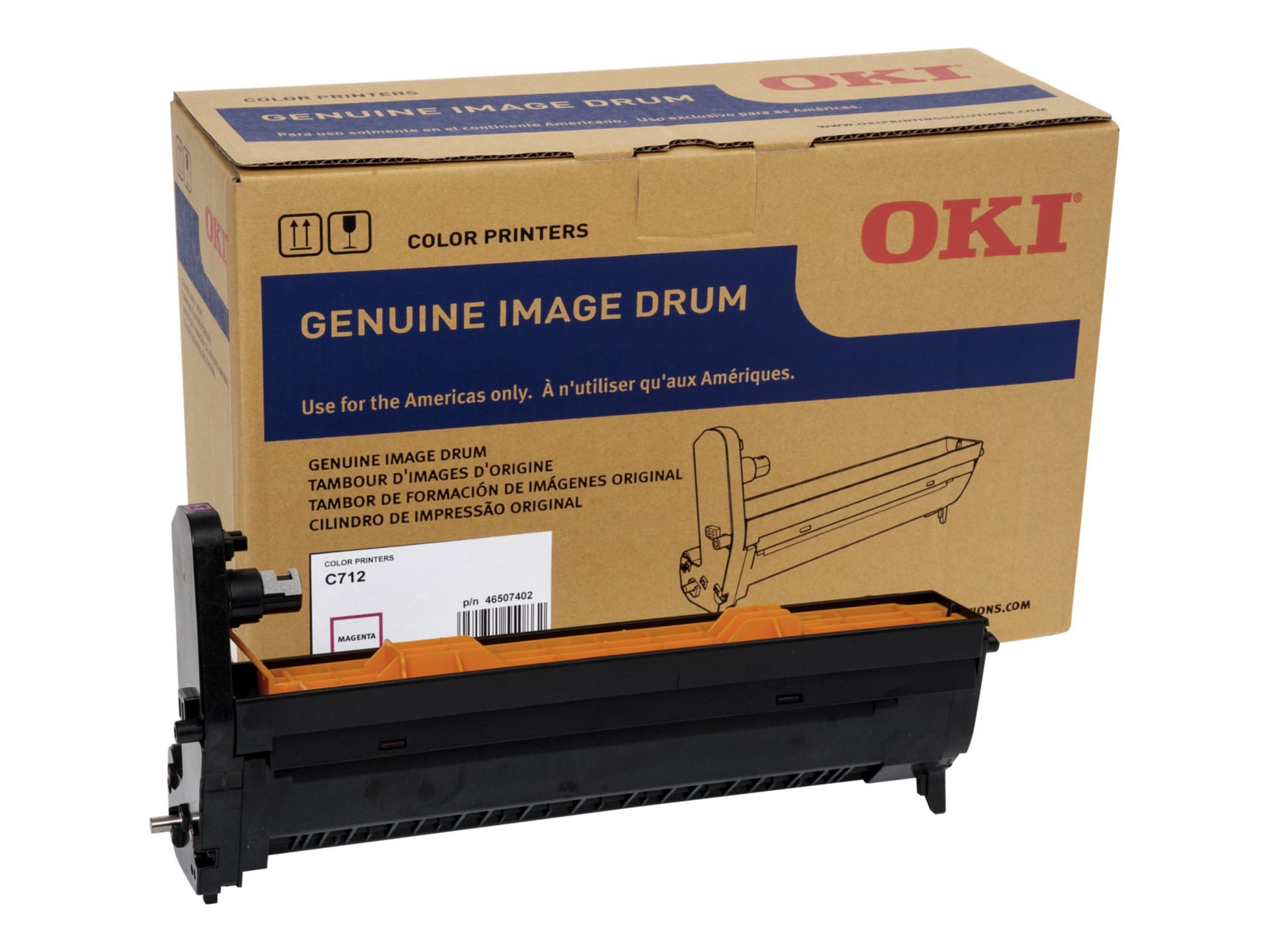OKI - magenta - original - drum kit