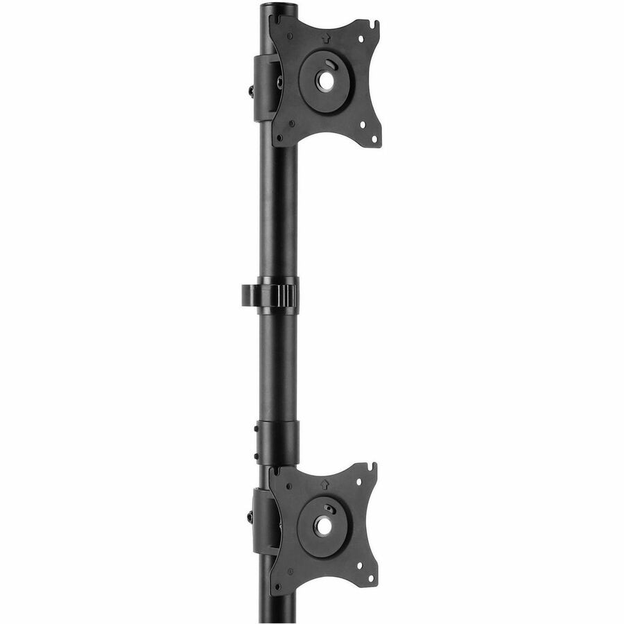 StarTech.com Vertical Dual Monitor Stand, Heavy Duty Steel, Monitors up to