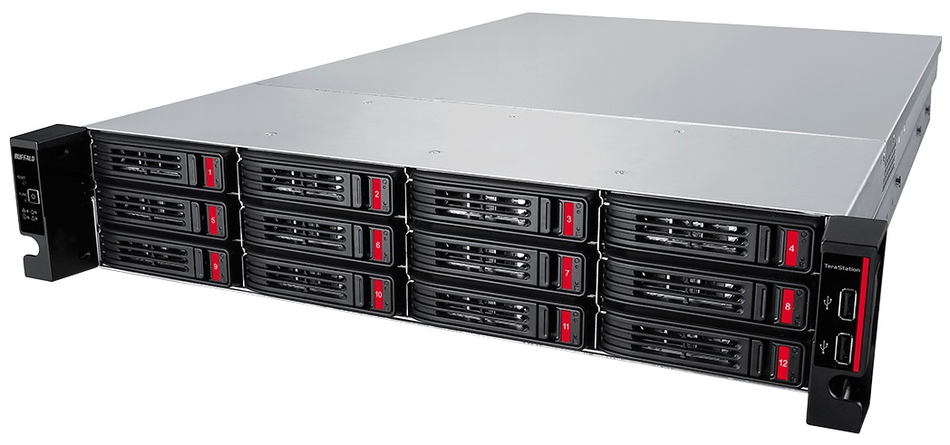 Buffalo TeraStation 51210RH Rackmount 32TB NAS Hard Drives Included