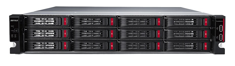 Buffalo TeraStation 51210RH Rackmount Hard Drives Included - -