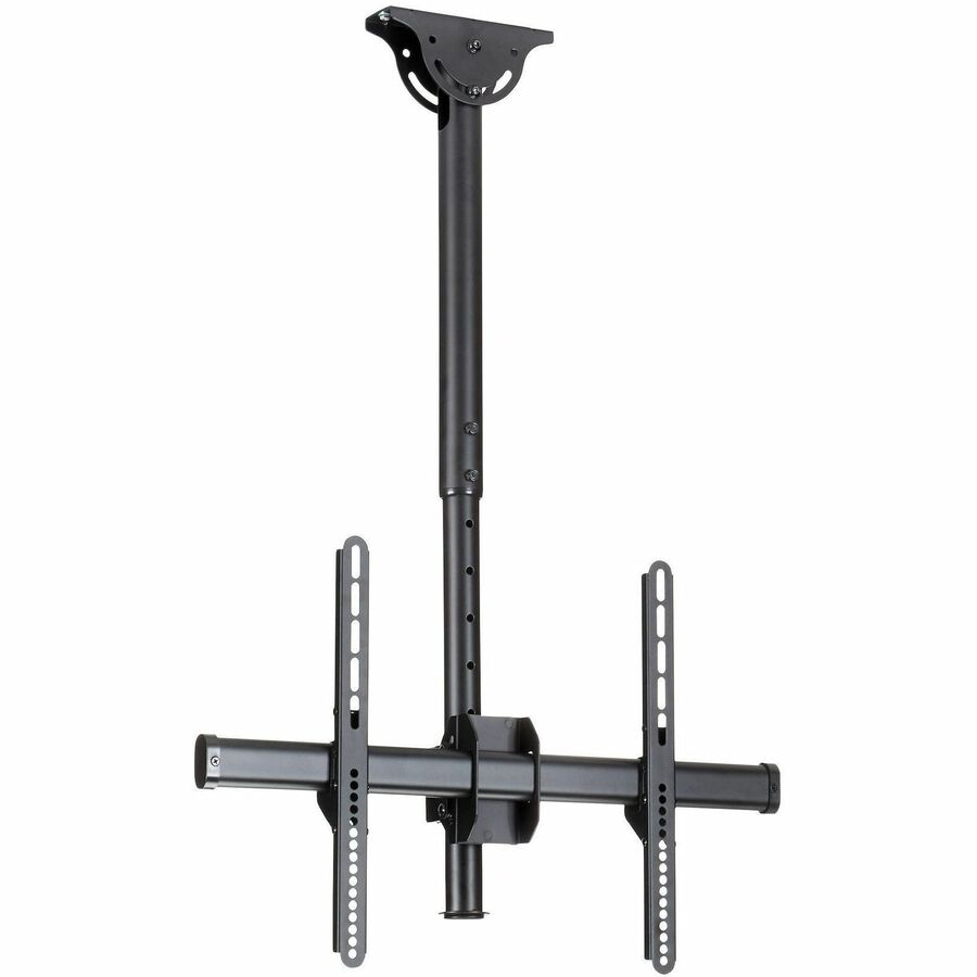 StarTech.com TV Ceiling Mount, Hanging Single Screen Vesa Mount for 32"-75" Displays - Height Adjustable Telescopic Pole