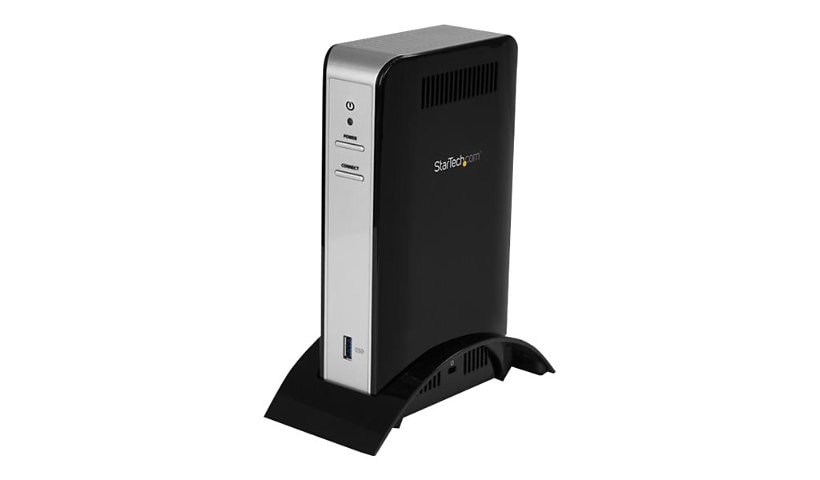 StarTech.com USB C Dock for Windows - Dual Monitor HDMI/DisplayPort, 60W PD