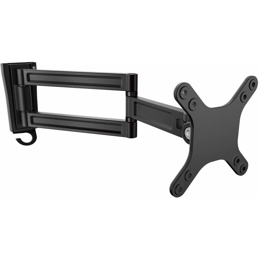 StarTech.com Wall Mount Monitor Arm, Dual Swivel, Supports 13'' to 34" (33.1lb/15kg) Monitors, VESA Mount, TV Wall