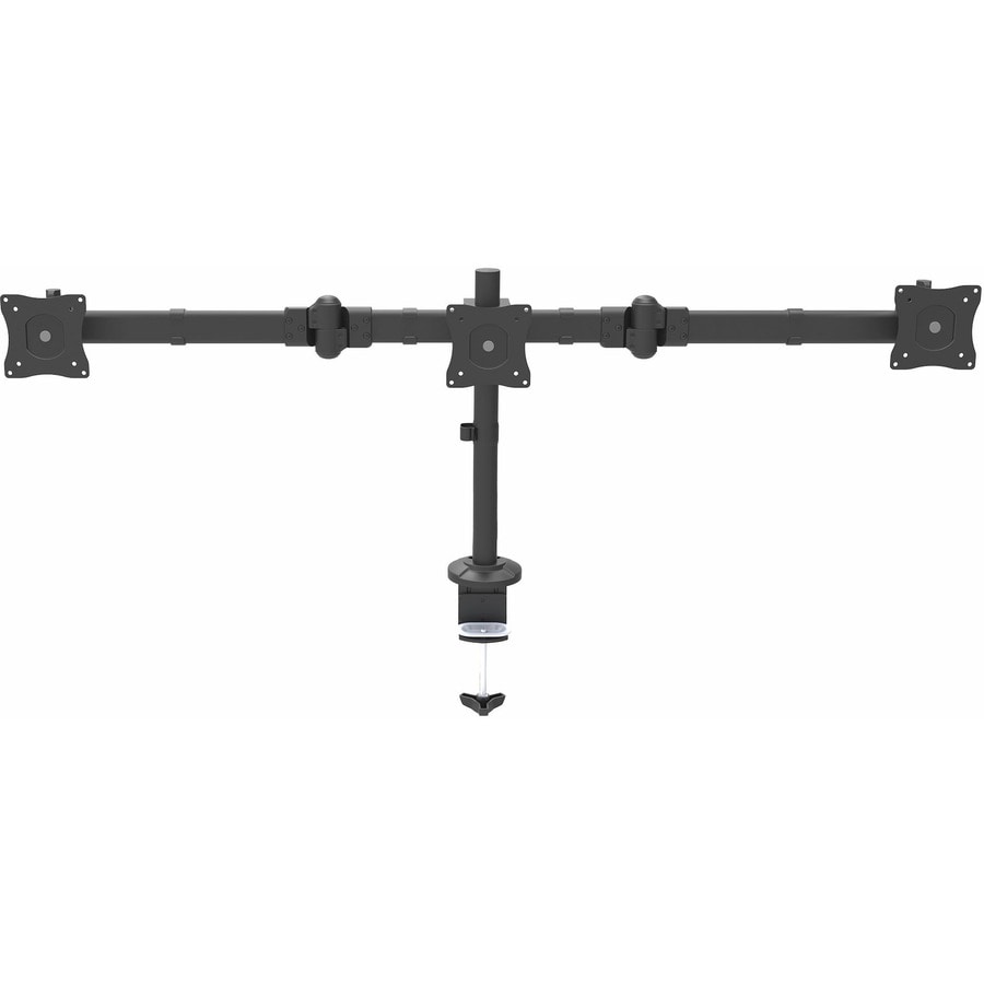 StarTech.com Desk Mount Triple Monitor Arm - Articulating 3 Monitor VESA Mount 27 in - Clamp/Grommet