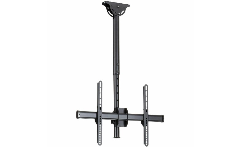 Startech Com Ceiling Tv Mount 1 8 To 3 Short Pole For 32 To 75 Tvs